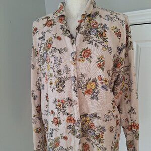 California Threads Linen Button up Linen Shirt Medium
